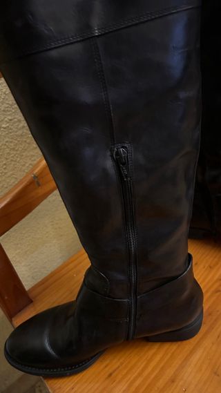 Botas de piel Nana negras