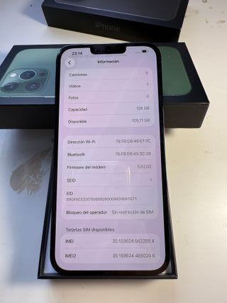 iPhone 13 Pro Max 128GB - Batteria 100%