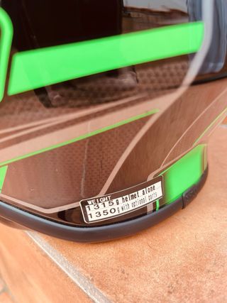 Casco Shoei NXR2 Negro y Verde