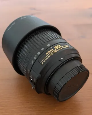 Objetivo Nikon DX AF-S 55-200mm f/4-5.6G ED