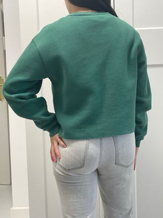 Sudadera Verde de Stradivarius