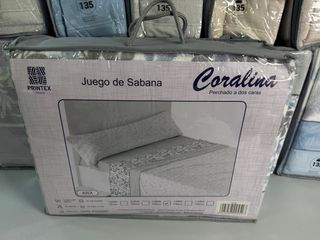 Juego Sábanas Coralina Cama 135