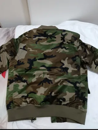 Giubbotto stile Bomber Militare Vintage - Nuovo XS