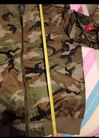 Giubbotto stile Bomber Militare Vintage - Nuovo XS