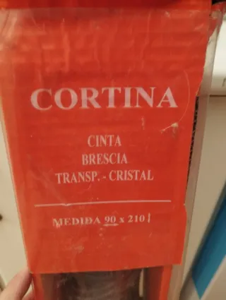 Cortina CINTA BRESCIA Transp. Cristal