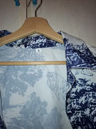 Blusa estampada mujer Talla S