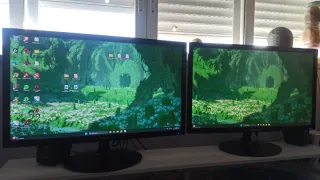 PC Gaming HP Omen + 2 Monitores