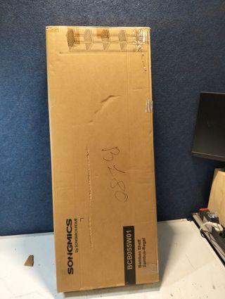 Estantería Baño Bambú 5 Niveles 33×33×146 SONGMICS BCB055W01