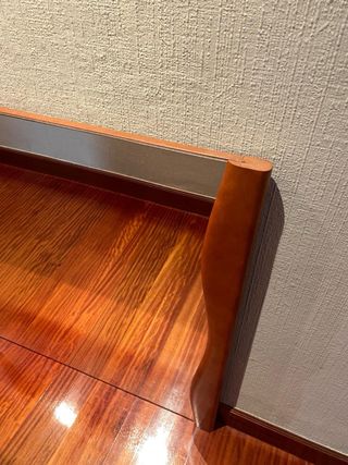 Espejo de pared madera y cristal