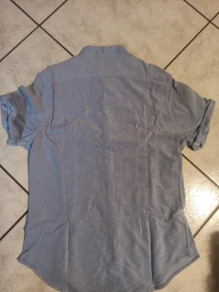 Camicia uomo mezza manica cotone Zara