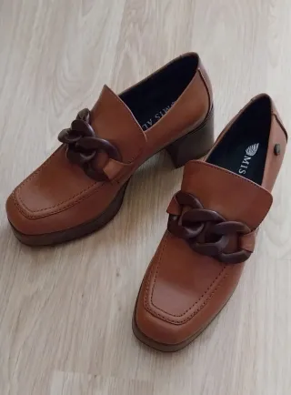 Zapatos MIS ALAS tacón cuadrado y plataforma