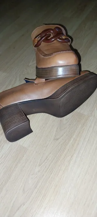 Zapatos MIS ALAS tacón cuadrado y plataforma