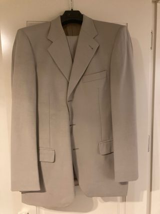 Traje de caballero gris Talla 52/54