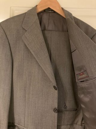 Traje de caballero gris Talla 52/54