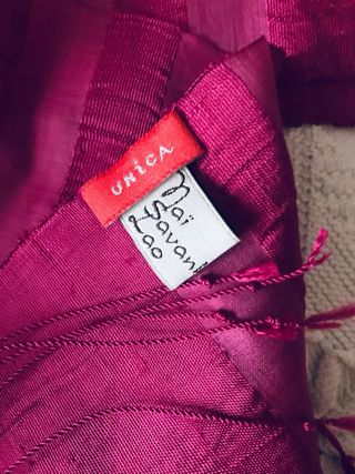 Sciarpa Mai Savanh Lao in seta shantung