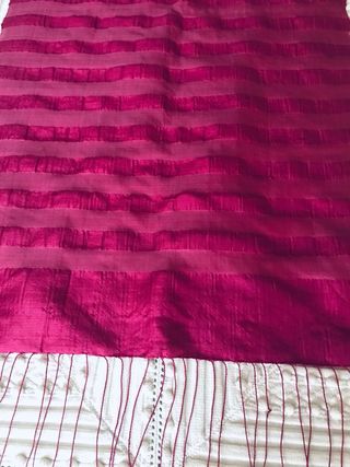 Sciarpa Mai Savanh Lao in seta shantung