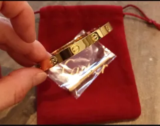 Pulsera Cartier Acero Inoxidable Talla 18