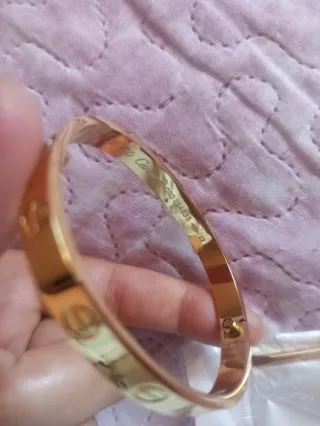Pulsera Cartier Acero Inoxidable Talla 18