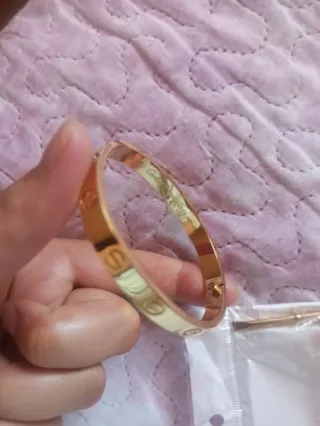 Pulsera Cartier Acero Inoxidable Talla 18