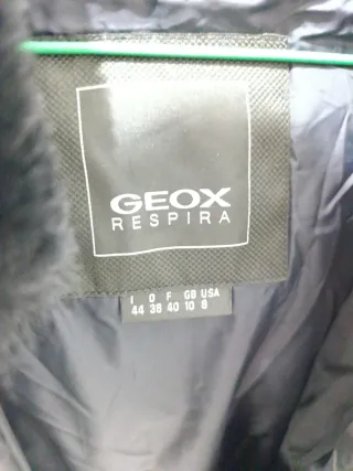 Plumas Geox negro como nuevo