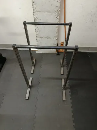 Barras paralelas gimnasio