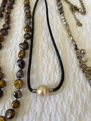 Bisutería Collares Perlas