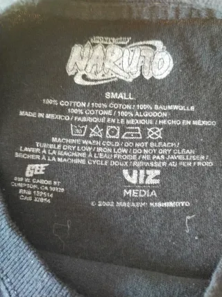 Camiseta Naruto Vintage