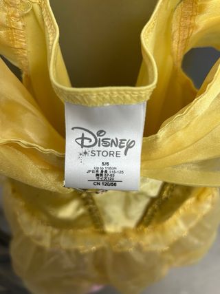 Vestido Princesa Amarillo Niña