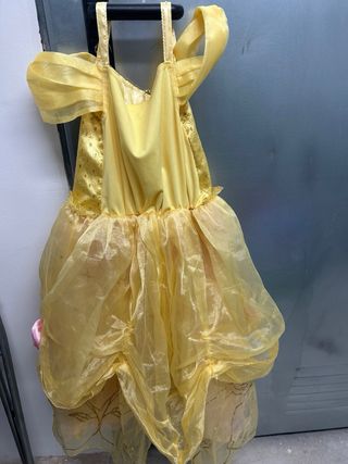 Vestido Princesa Amarillo Niña