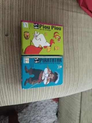 Giochi da tavolo Djeco: Piratak e Piou Piou