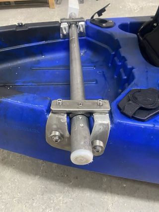 Kayak Doble ATK Impoluto con motor fueraborda