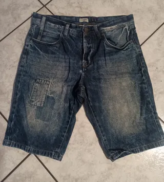 Pantalone corto jeans uomo taglia 46