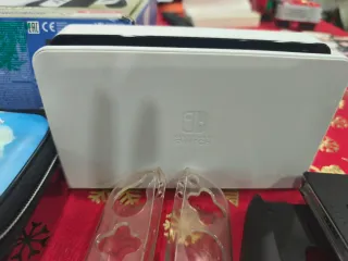 Nintendo Switch OLED Blanca+ Funda Mario Kart+ ACC