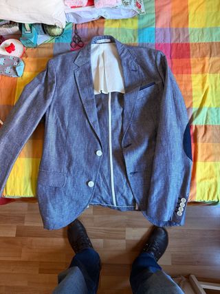 Americana Zara Man Azul