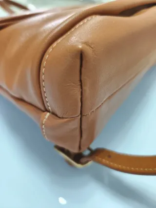 Mochila Piel Camel Ruano