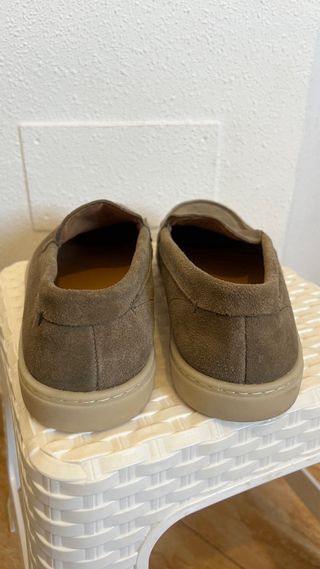 Zapatos Mango sin cordones marrones