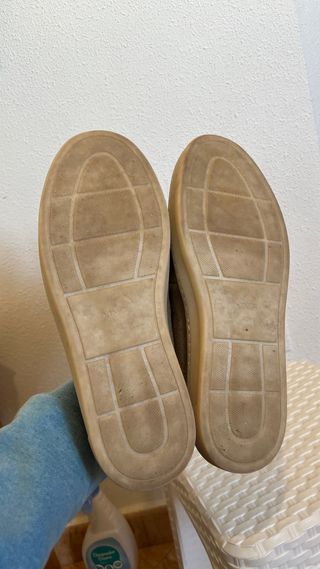 Zapatos Mango sin cordones marrones