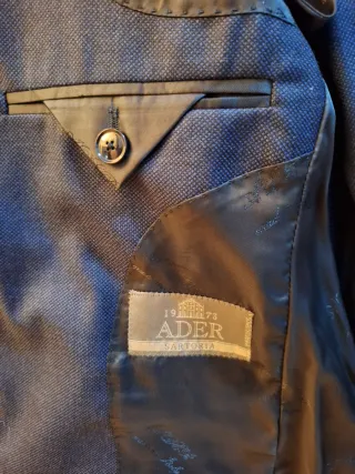 Completo sartoriale uomo blu