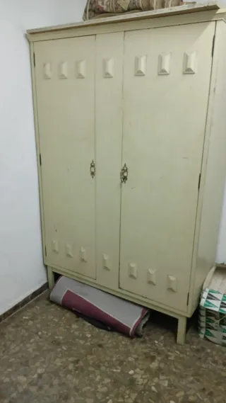 Armario blanco 2 puertas