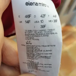 Blusa de vestir Elena Miró Talla L/XL