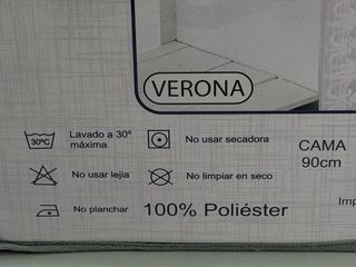 Juego Sábanas Coralina Cama 135cm