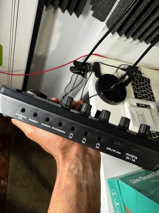 Tarjeta de Sonido DJ Producción Musical