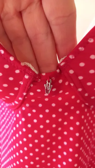 Lencería Triumph Roja Lunares Sin Estrenar