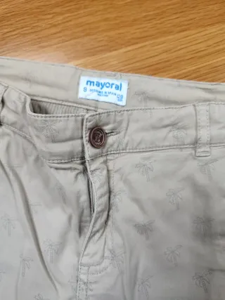 Pantalón corto niño 8 años Mayoral