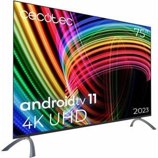 Televisor Cecotec TV 75 Android TV 11 4K UHD