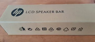 Barra de altavoz HP LCD