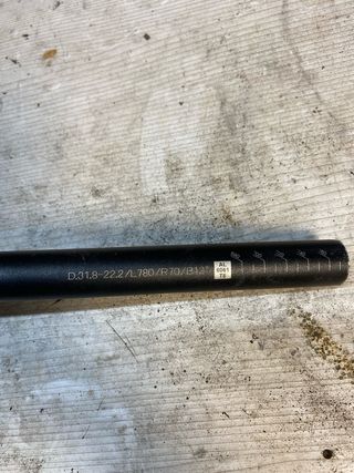 Manillar y potencia Bici Enduro/Dirt