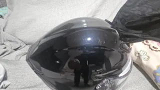 Casco Sao Paulo BMW. Con intercomunicador cardo sp