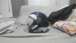 Casco Sao Paulo BMW. Con intercomunicador cardo sp