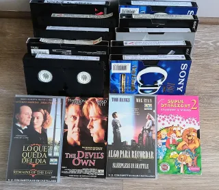 Colección Películas Disney VHS Inglés.